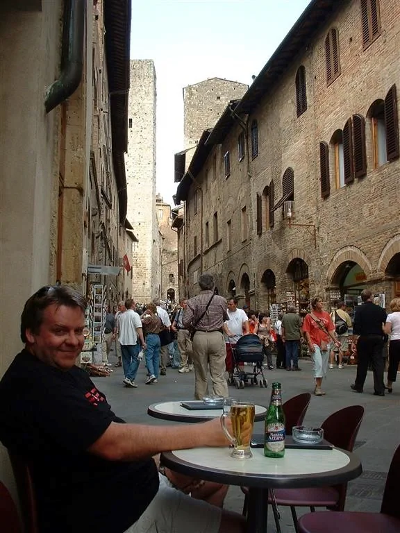 Taking a break from shopping